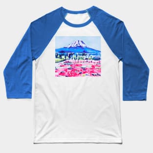 Fuji mountain Baseball T-Shirt